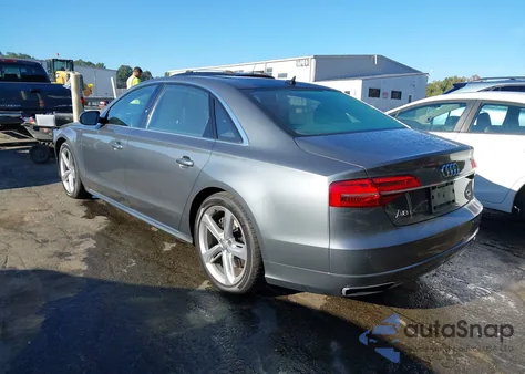 2018 Audi A8 L 4.0T Sport from USA, damaged, VIN WAU43AFD2JN000527